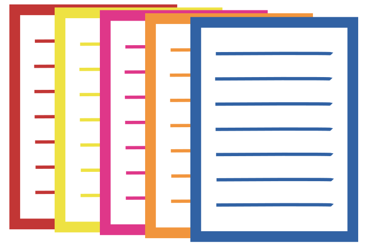 image of stacked papers